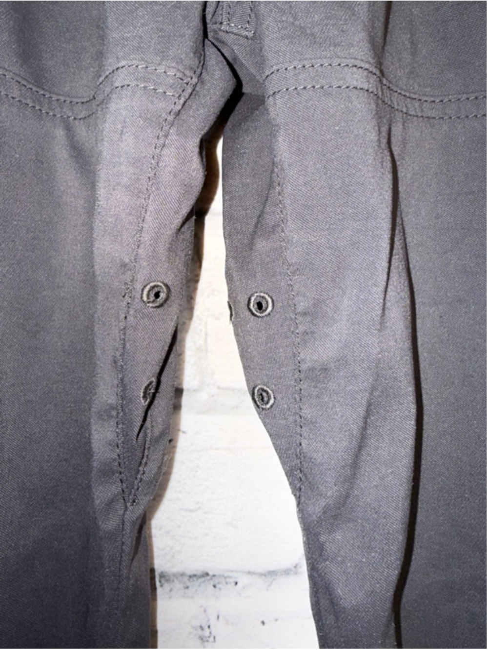 Men's Prana Zion Gray Cargo Pants size Large 30 inseam Adjustable Hiking Pants - Picture 6 of 16